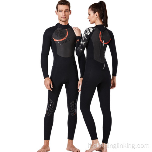 Muta in neoprene da 3 mm per uomo e donna